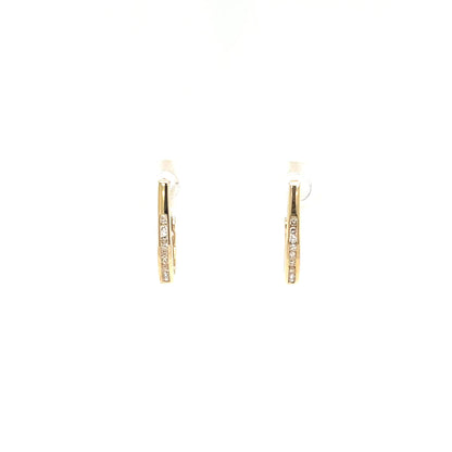 Huggies Earring 10K 10 CT I1-I2 HI