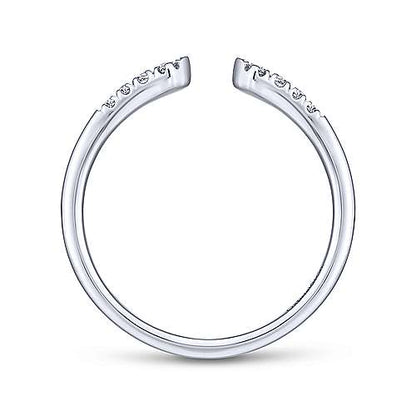 14K Split Diamond Stackable Ring