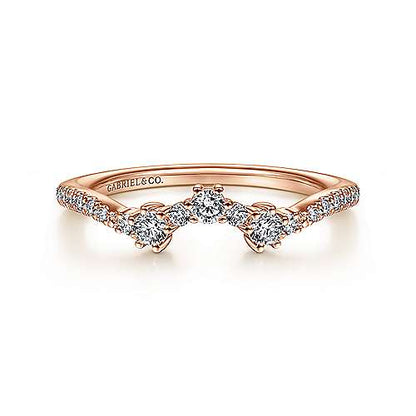 14K Matching Wedding Band - 0.29 ct