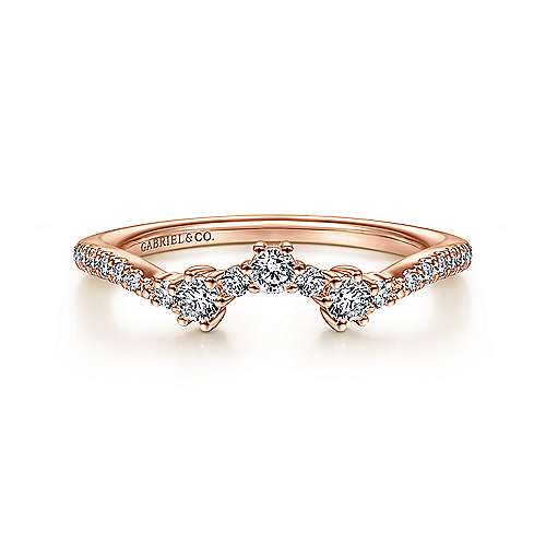 14K Matching Wedding Band - 0.29 ct