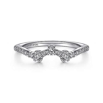 14K Matching Wedding Band - 0.29 ct